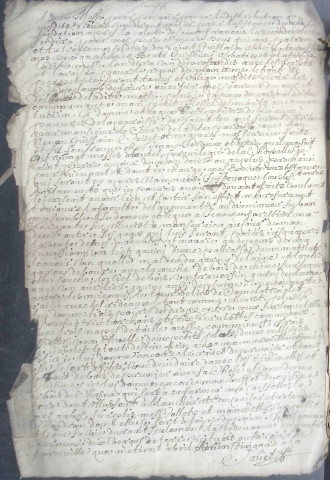 Etude de Me Nicolas Carpentier à Amiens (étude n°16). Minutes de l'année 1709