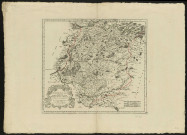 Carte de l'évêché de Laon, élection de Laon et de Guise par N. Sanson d'Abbeville, géographe