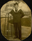 Portrait de Joseph Magnani en uniforme de la Marine