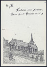 Fontaine-sur-Somme : église Saint-Riquier XIV-Xve siècle - (Reproduction interdite sans autorisation - © Claude Piette)