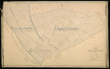 Plan du cadastre napoléonien - Buire-Courcelles : Bois Legrez (Le), B2