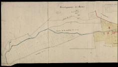 Plan du cadastre napoléonien - Lucheux : D2 et E2