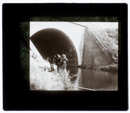Amiens. Vue du pont - boulevard Beauvillé - juillet 1904