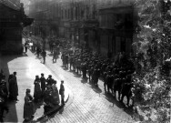 Entrée des allemands à Amiens, équipage de ponts 7 septembre 1914