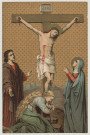 Le Christ en Croix avec Saint Jean, la Vierge et Sainte Marie Madeleine