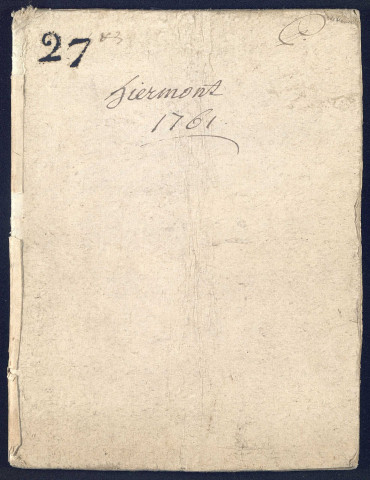 Hiermont : baptêmes, mariages, sépultures (1761-1779)