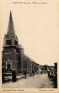 Montauban (Somme). - L'Eglise avant Guerre