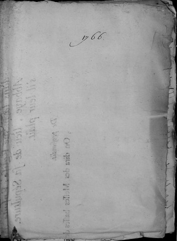 Etude de Me François Henin à Amiens (étude n°3). Minutes de l'année 1766