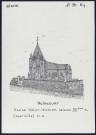 Noircourt (Aisne) : église Saint-Nicolas - (Reproduction interdite sans autorisation - © Claude Piette)