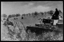 Poix-de-Picardie. Progression des chars allemands au sud de la Somme