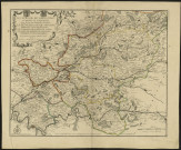 Le cours des rivières d'Oise, d'Aisne et de Marne aux environs desquelles se trouve la généralité de Soissons