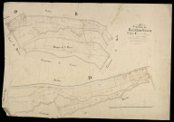 Plan du cadastre napoléonien - Regnieres-Ecluse (Regnière Ecluse) : Wacogne (La) ; Bosquet de la Biarre (Le), C