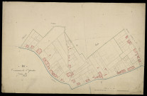 Plan du cadastre napoléonien - Saint-Quentin-la-Motte-Croix-Au-Bailly (Saint Quentin) : A2 (partie de A1 développée)