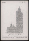 Verneuil-sur-Avre (Eure) : tour de l'église de la Madeleine - (Reproduction interdite sans autorisation - © Claude Piette)