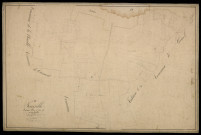 Plan du cadastre napoléonien - Forceville-en-Vimeu (Forceville) : Val à Car (Le), B