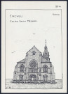 Ercheu : église Saint-Médard - (Reproduction interdite sans autorisation - © Claude Piette)