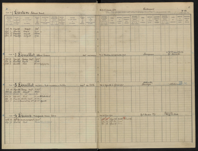 Répertoire des formalités hypothécaires, du 05/06/1936 au 22/08/1936, registre n° 502 (Abbeville)