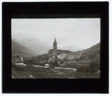 Eglise de Termignon vue d'ensemble prise d'en haut - juillet 1902