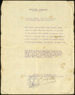 Le capitaine de Frégate commandant le dépôt de Paris certifie que Jean Pailler, second maître manoeuvre n° 5425 Morlaix, a droit au port individuel de la fourragère au titre de la Brigade des marins en application de la circulaire du 1er octobre 1916