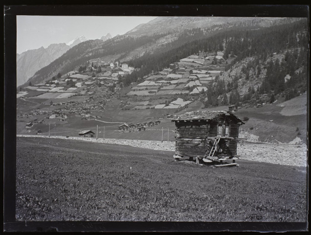 Zermatt vue d'ensemble - juillet 1903