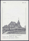 Ayencourt-le-Monchel : église Saint-Martin en 1912 - (Reproduction interdite sans autorisation - © Claude Piette)