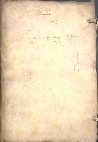Etude de Me Antoine Ricard à Amiens (étude n°25). Minutes de l'année 1641