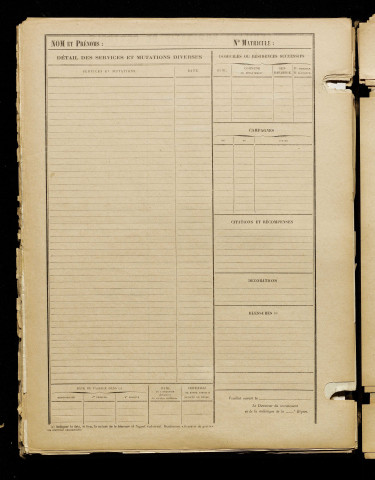 Acloque, Paul Georges Henri, né le 27 avril 1898 à Hamel (Le) (Somme), classe 1918, matricule n° 158, Bureau de recrutement d'Amiens
