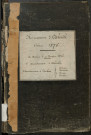 Abbeville : liste des matricules n° 1 à 1446 de la classe 1876