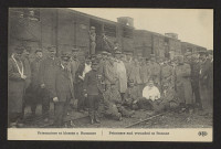 PRISONNIERS ET BLESSES A ROANNE. PRISONERS AND WOUNDED AT ROANNE