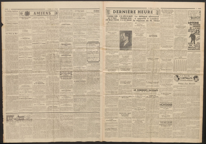 Le Progrès de la Somme, numéro 20657, 1er avril 1936