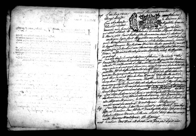 Amiens (Saint-Martin) : baptêmes, mariages, sépultures (1692-1740)