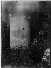 Château d'Outrebois : une tour en ruines
