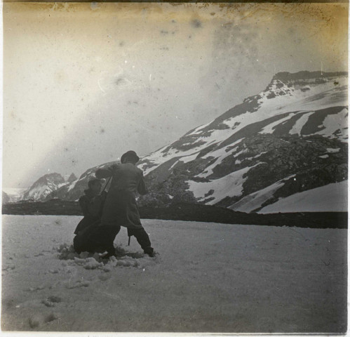 Groupe au col de la Vanoise