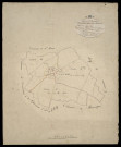 Plan du cadastre napoléonien - Laucourt : tableau d'assemblage