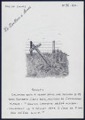 Saulty (Pas-de-Calais) : calvaire en bois - (Reproduction interdite sans autorisation - © Claude Piette)