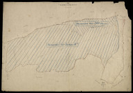 Plan du cadastre napoléonien - Boves : E