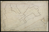 Plan du cadastre napoléonien - Lihons : Chemin de Rosières (Le), E1 et E2