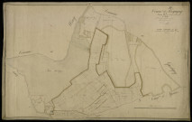Plan du cadastre napoléonien - Becquigny : Village (Le) ; Bois de Guerbigny (Le), A1