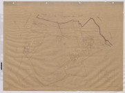 Plan du cadastre rénové - Montigny-sur-l'Hallue : section C1