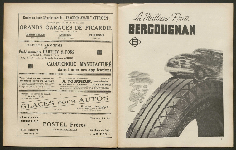 L'Automobile au Pays Picard. Revue mensuelle de l'Automobile-Club de Picardie et de l'Aisne, 331, avril 1939