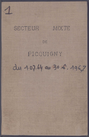 Table des successions et absences du bureau de Picquigny