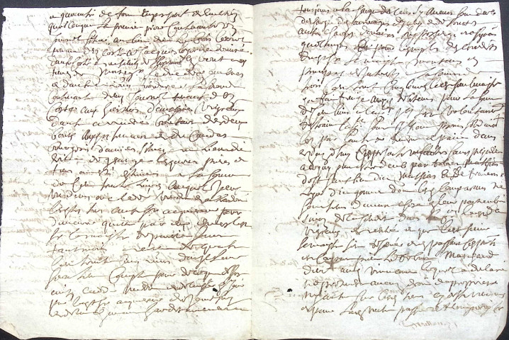 Etude de Me Pierre Trencart à Amiens (étude n°7). Minutes de l'année 1686