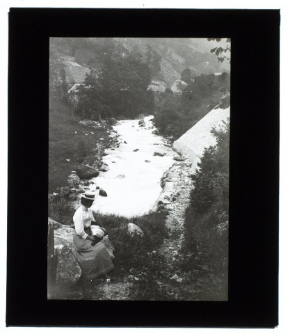 Cascade à Cauterets - 1908