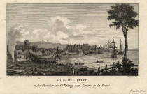 Vue du port et du chantier de st. Valery sur somme, à la Ferté. N°10