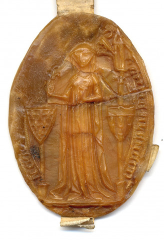 Sceau - Jeanne, comtesse de Blois et d'Alençon