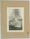 1915 - AMBULANCE AMERICAINE. MISS CURPHY ET LE "VIEUX NAQUET". VIENNE-LA-VILLE