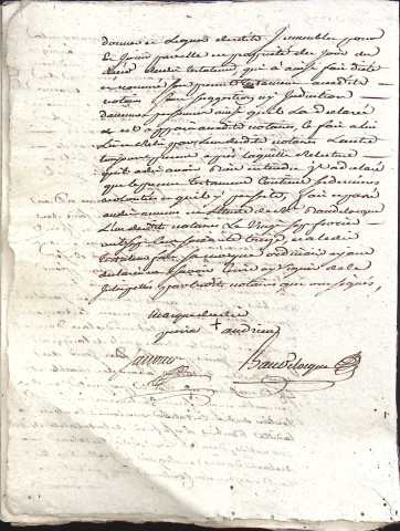 Etude de Me Nicolas Beaudelocque à Amiens (étude n°16). Minutes des années 1773-1782