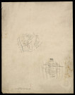 Plan du cadastre napoléonien - Saint-Leger-sur-Bresle (Saint Léger le Pauvre) : tableau d'assemblage