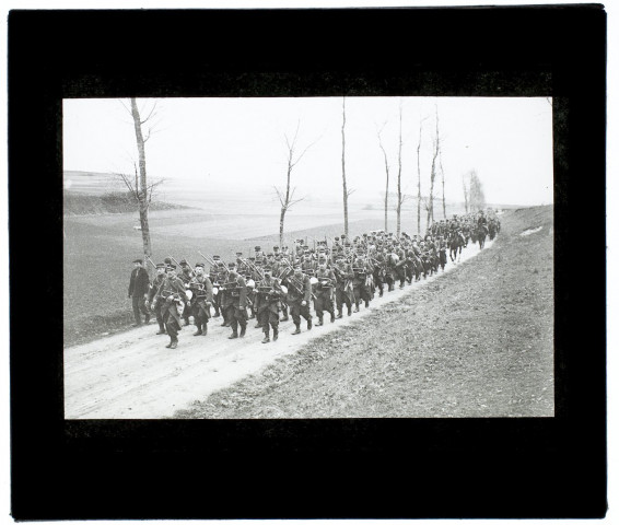 8e bataillon de chasseurs à pied - route de Cagny à Boves