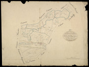 Plan du cadastre napoléonien - Fremontiers (Frémontier) : tableau d'assemblage